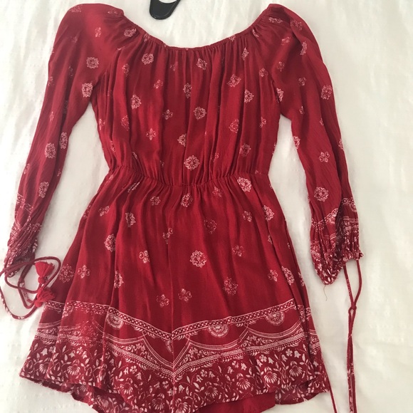 Red Romper - Picture 2 of 4